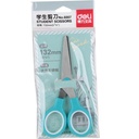Deli Scissors / Gunting Kertas Stainless Steel Pegangan Nyaman 6007