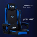 Deli Gaming Chair / Kursi Gaming Premium Sandar 125 Derajat E4936