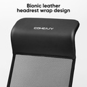 Deli Office Chair / Kursi Kantor / Kursi Kerja Jaring dan Bantal E4934