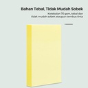 Deli Sticky Notes / Memo Tempel Kertas Penanda 70 GSM 100 Lembar 9075
