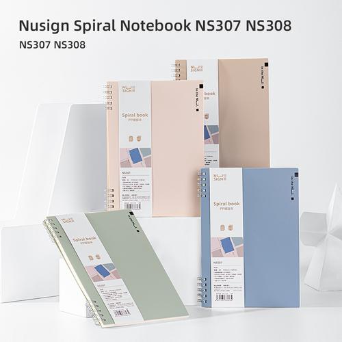 Nusign Spiral Notebook Buku Catatan Jilid Spiral A5 B5 60 Lembar NS30X