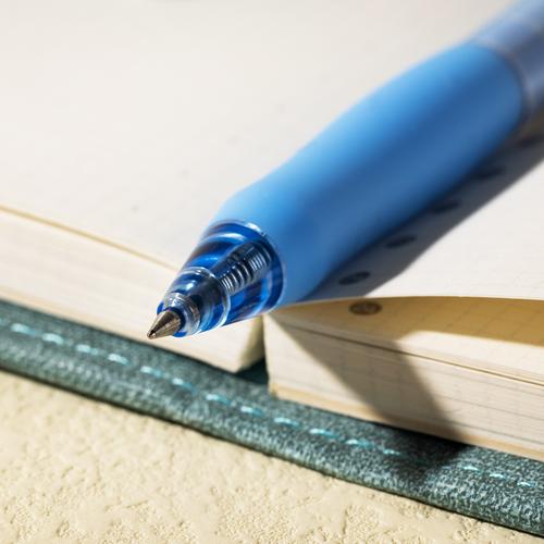 Deli Retracable Gel Pen / Pulpen Gel Cetak 0.5 mm Desain Corak EG60