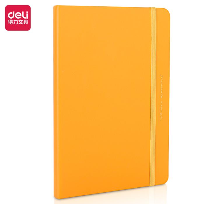 Deli Leather Cover Notebook/Buku Catatan Cover Kulit A5 96Lembar 22295