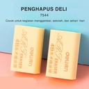 Deli Eraser / Penghapus Hapusan Penghapus 4B Tidak Mudah Patah 7544