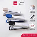 Deli Stapler / Stepler Steples Jepretan 15 Lembar Gratis Refill E0214