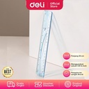 Deli Ruler / Penggaris 20 CM Kokoh Pengukuran CM dan Inch EH10