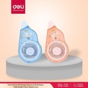 Deli School Correction Tape / Tip Ex Kertas Desain Bunga Sakura 7154X