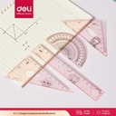 Deli School Ruler Set/ Set Penggaris Sekolah 4in1 Edisi One Piece EH17