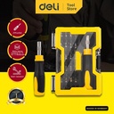 Deli Precision Screwdriver Set / Obeng presisi 21pcs/set DL1021D