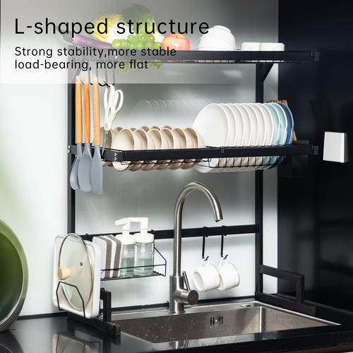 Vusign Sink Rack/Rak Piring Dapur/Rak Wastafel Stainless 65cm VS70X