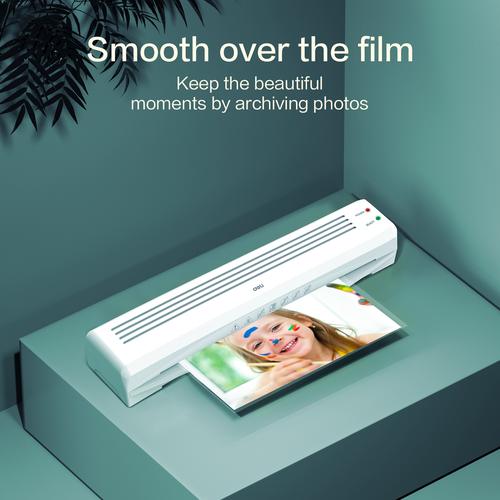 Deli Laminator Machine/Mesin Laminating A3 A4 Panas/Dingin E1437X