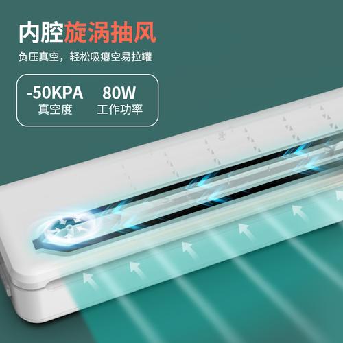 Deli Vacuum Sealer / Vakum Press Plastik Portable 80 Watt-50KPA W14888
