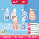 Deli School Correction Tape / Tip Ex Kertas Desain Bunga Sakura 7154X