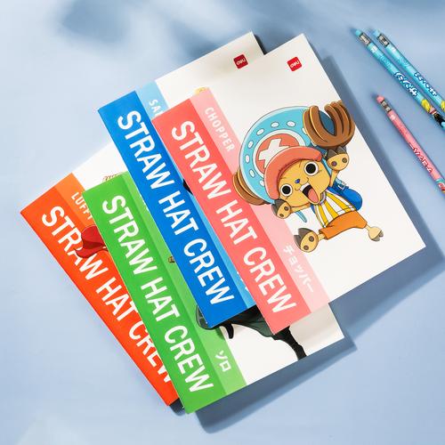 Deli School Notebook / Buku Tulis Edisi One Piece A5/B5 60lembar EN006