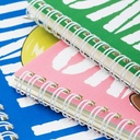 Deli Spiral Notebook / Buku Tulis Spiral A5/B5 60 Lembar 70GSM EN00X