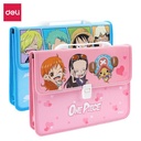 Deli School Briefcase / Tas Dokumen A4 Lucu Kartun One Piece EF620