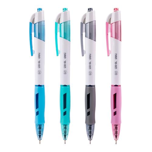 Deli Ballpoint Pen Pulpen 0.7mm Tinta Biru Isi 12pcs/box EQ18