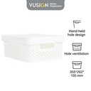 Deli Vusign Storage Box Tempat Penyimpanan Plastik Anti Lembab VS46X