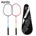 Deli Agnite Badminton Racket/Raket Bulu Tangkis isi2 Senar Nylon F2108