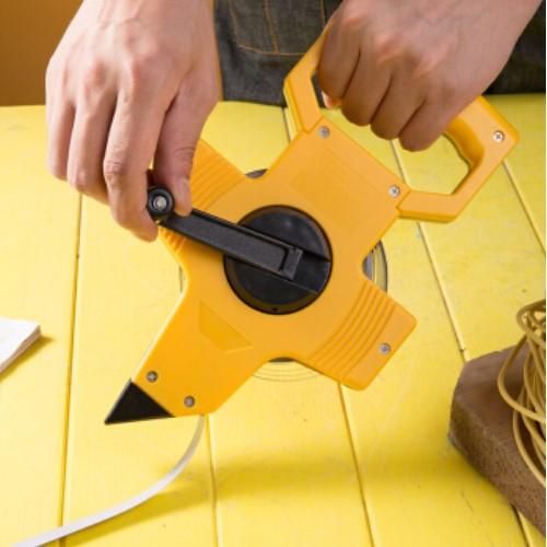 Deli Long Measuring Tape/ Meteran Panjang Akurat Panjang 30M DL9030