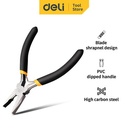 Deli Mini Pliers/Tang Mini 4.5" Warna Hitam Bahan Berkualitas DL103045