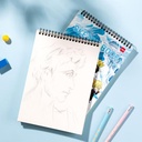 Deli Sketch Book / Buku Gambar Sketsa Size B5 Vertikal EN011