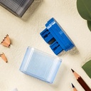 Deli Pencil Sharpener / Rautan untuk pensil Biasa dan Jumbo EH553