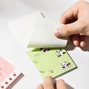 Deli Sticky Notes / Memo Tempel Lucu 60 Lembar Merekat Kuat EA041