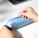 Deli Pencil Pouch / Tempat Pensil Mi You Warna Pastel Lucu 20 CM EH902