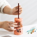 Deli Electric Pencil Sharpener / Rautan Otomatis Edisi One Piece EH507