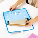 Deli School Briefcase / Tas Dokumen A4 Lucu Kartun One Piece EF620