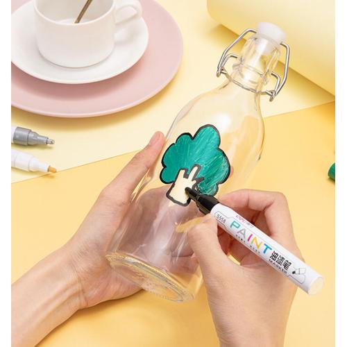 Deli Permanent Paint Marker Spidol Permanen Anti Air Multifungsi S558