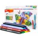 Deli Bundle Edisi Valentine / Crayon 24C, Spidol 24 Warna VAL2022-10