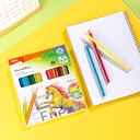 Deli Bundle Edisi Valentine / Pensil Warna 12C, Rautan Putar VAL2022-3