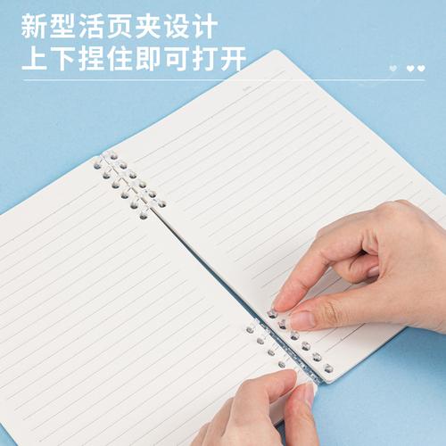 Deli Loose-Leaf Notebook Binder Buku Catatan 50 Lembar A5 B5 2450X