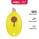Deli Combo ATK Ekonomis 8pcs Sticky Notes Tempel 76mm Free Mini Cutter