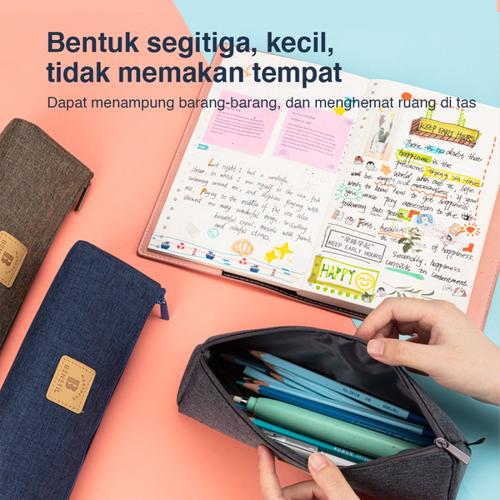 Deli Pencil Pouch Tempat Pensil Penyimpanan Besar Design Menarik 67XXX