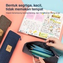 Deli Pencil Pouch Tempat Pensil Penyimpanan Besar Design Menarik 67XXX