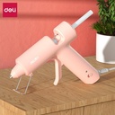 Deli Hot Melt Glue Gun / Lem Tebak Dengan Refill 10pcs 20W/60W 3140X