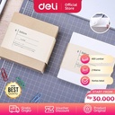 Deli Memo Paper / Kertas Memo Warna Putih Gading/Coklat 400Lmbr 2170X