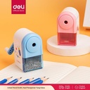 Deli Sharpener / Rautan Pensil Auto-feed Motif Kartun Simple E0641S
