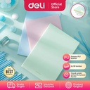 Deli Notebook Buku Catatan A5 96Lembar Warna Pastel High Quality 2228X