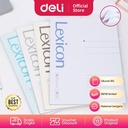 Deli Buku Tulis kantor 38 lembar/58 lembar Ukuran B5 7987 7988