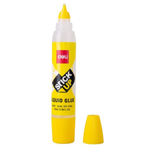 Deli Liquid Glue / Lem Cair Transparant 35ml Dengan 2Aplikator EA21310