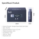Deli Nusign Glue Stick/Lem Stick 15g Cepat Kering Kemasan Hitam NS193