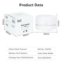 Deli Nusign Desktop Vacuum / Penyedot Debu Mini Pada Meja NS198