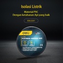 Deli Electical Tape/Isolasi Listrik 0.13mm x 18mm x 10/20 m PVC DL5261