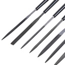 Deli Mini File /Set Alat Kikir Besi 10Pcs 5x180mm High-quality DL2180