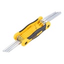 Deli Folding Hex Key/Set Kunci L Lipat 1.5-8mm Ujung Rata DL3598