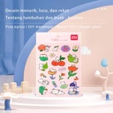 Deli Cartoon Sticker / Stiker Kartun Bisa Ditempel Dimana Saja 2592X